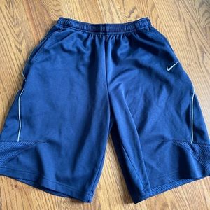 Nike Boys NikeFit Navy Basketball Shorts Size XL